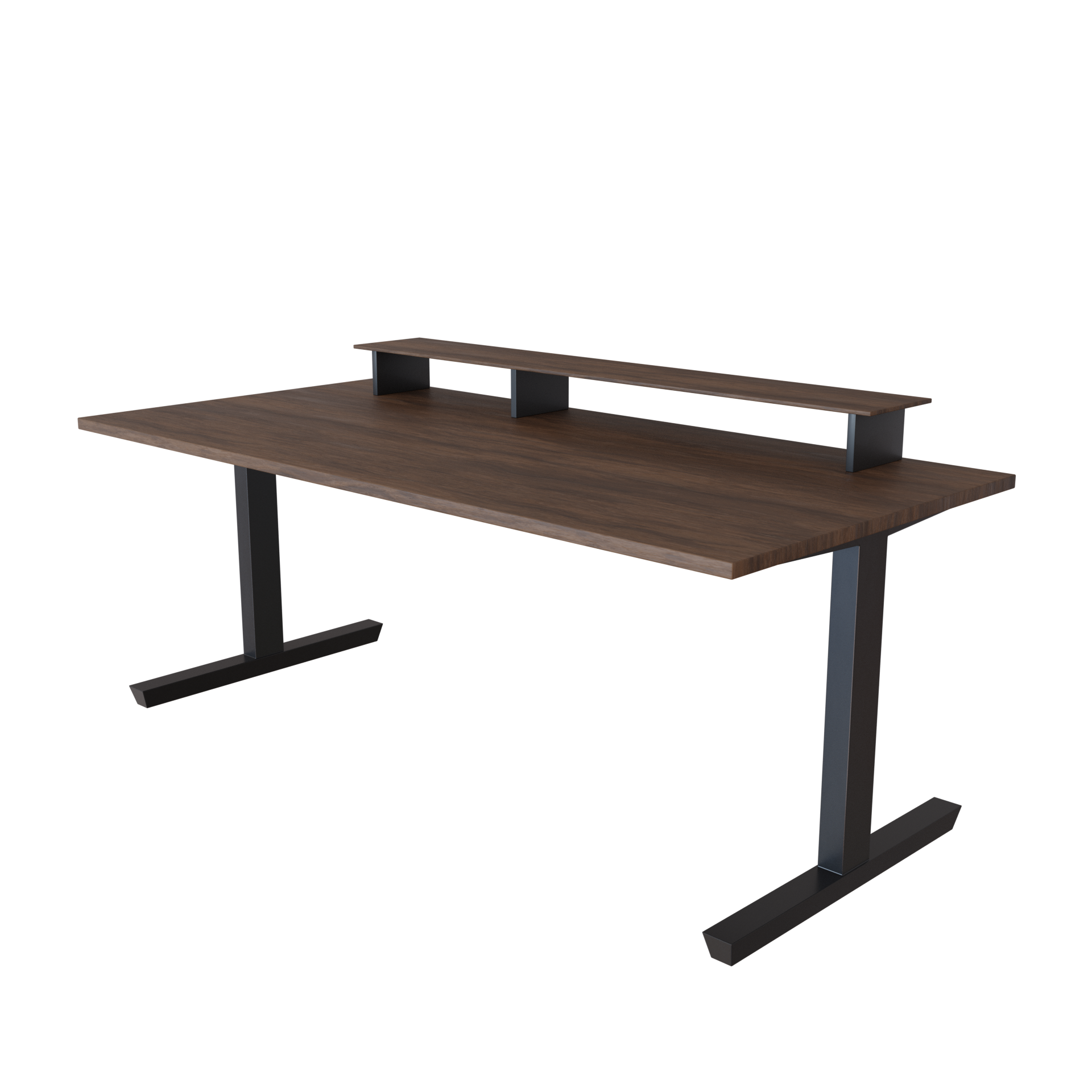 Wooden modern Desk | FREE 3D Desk models | BlenderKit