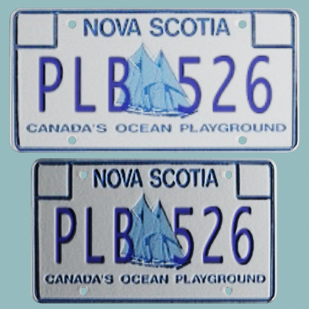 BlenderKit Download the FREE Nova Scotia Licence plate PL model