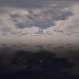 Calm, sea, sky, clouds, water