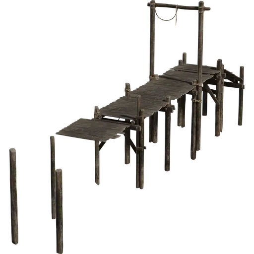 Modular Wooden Pier