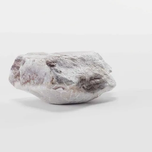 Photorealistic beach rock 3D model with high-detail 2K PBR textures, perfect for Blender 3D landscape design.