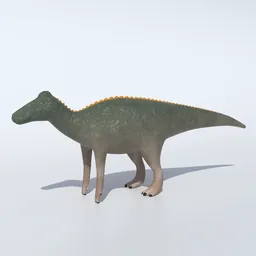 Cartoon Edmontosaurus