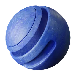 Blue Stucco Plaster