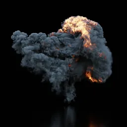 Aerial Explosion Static