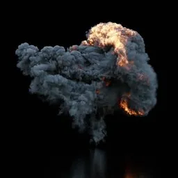 Aerial Explosion Static