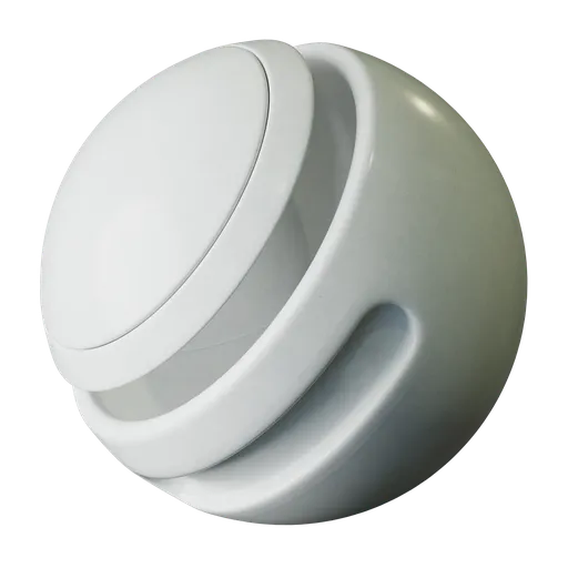 White painted scratched metal