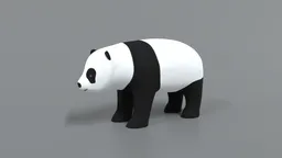 Cartoon Panda Bear