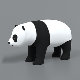 Cartoon Panda Bear