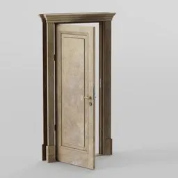 Concrete Wood Door