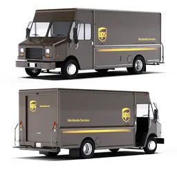 Ups delivery car