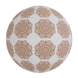 Colorful mandala art wallpaper