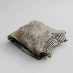 Folded Wool Sweater