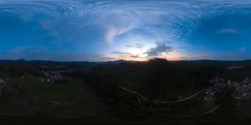Nighttime Mountain HDRI