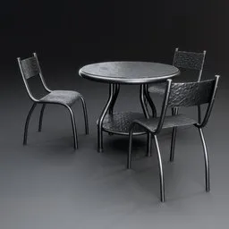 Forged Steel Seating Set