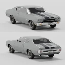 Retro Muscle Car