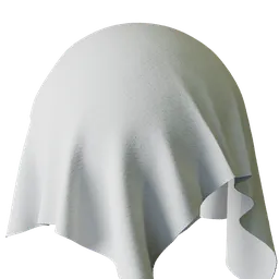 White Textured Fabric