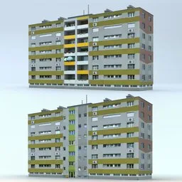 MonoBlock AC Apartment Block