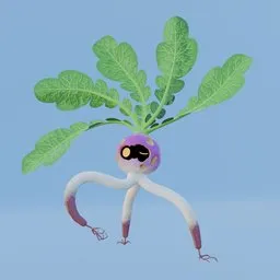 Uproot Turnip Rigged