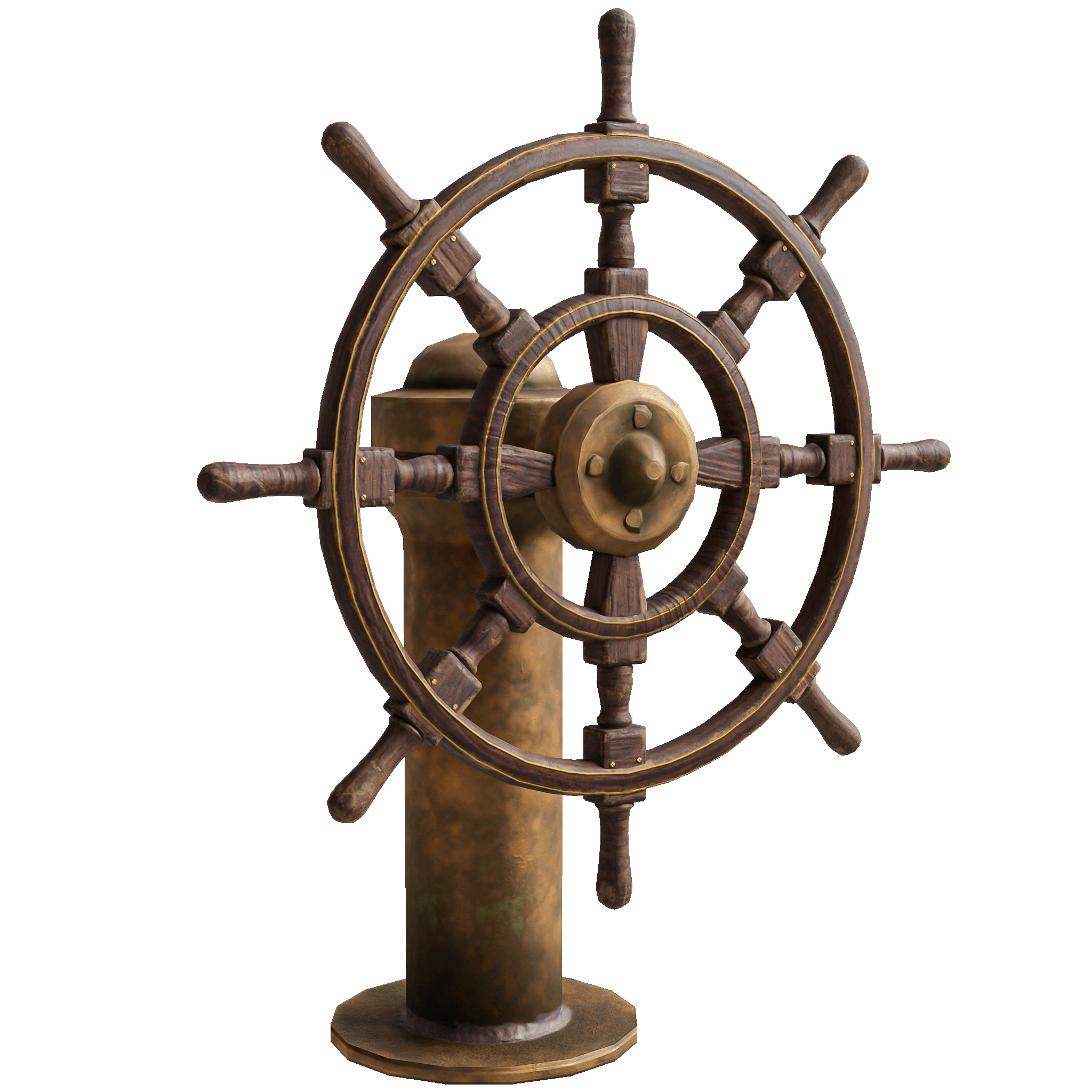 Steering wheel FREE 3D Handtools models BlenderKit