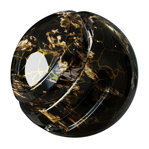 Kintsugi Nero Portoro Marble