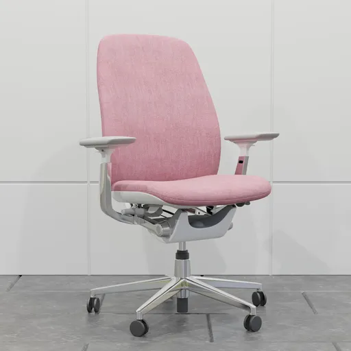 Pink Modern Task Chair