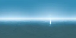 Deep sky Blue Panorama