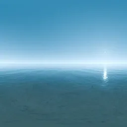 Deep sky Blue Panorama