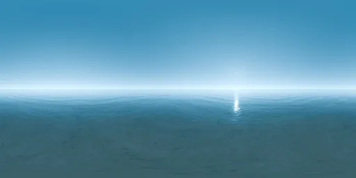Deep sky Blue Panorama