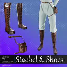 Stachel Belt & shoes