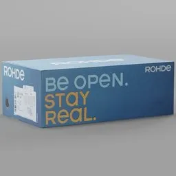 Rohde cardboard box