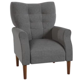Grey arm chair