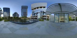 Daytime building complex