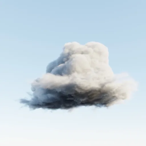 Puffy Cloud Sky Cumulus VDB