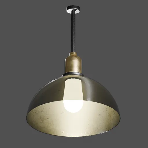 Industrial Dome Ceiling Lamp