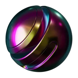Iridescent Metal
