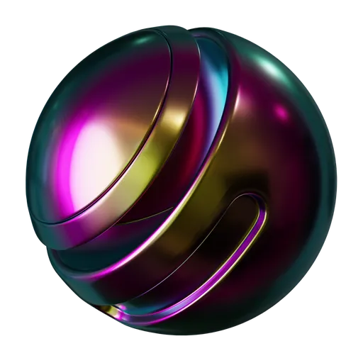 Iridescent Metal