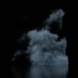 Ground Smoke Cloud Static