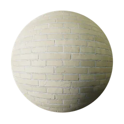 Cream Brick Wall