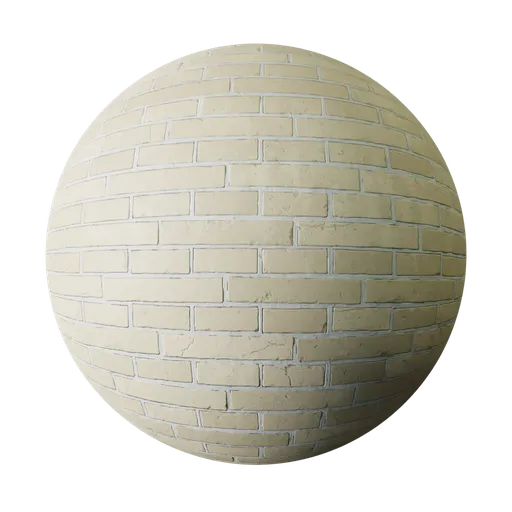 Cream Brick Wall