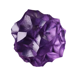 Purple Gemstone Rock