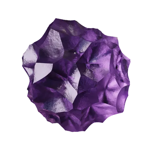 Purple Gemstone Rock