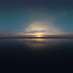 Colorful Night Sky Sunset