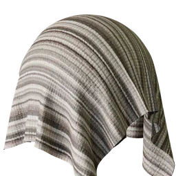 Stripe Brown Chenille