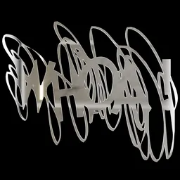 Scribble Wall Sculpture