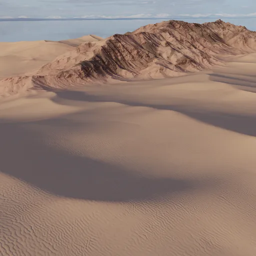 Sand Dunes Desert Landscape