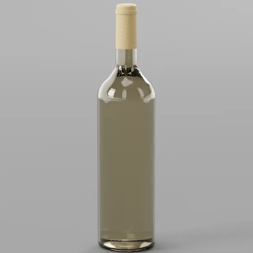 White Wine Bottle