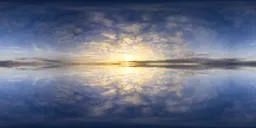 Infinite Real Sky - Golden Sunset