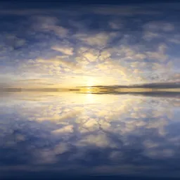 Infinite Real Sky - Golden Sunset