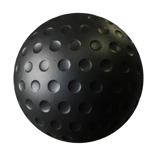 Black patterned plastic
