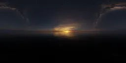 Golden Sunset Sky Night